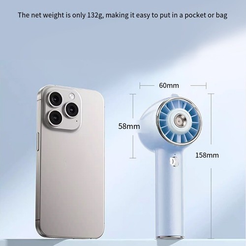 Portable spray fan - , handheld